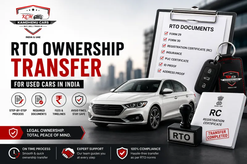 RTO Ownership Transfer for Used Cars in India: Step-by-Step Thumbnail